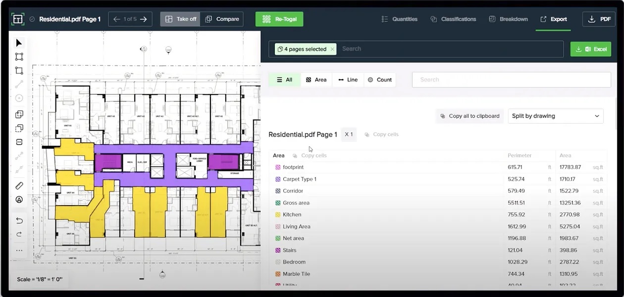 Togal.ai user interface